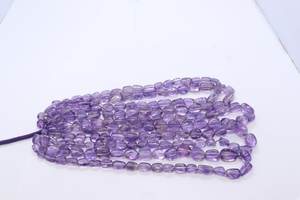 AAA Natural African <b>Amethyst</b> Smooth Uneven Shape Nuggets 8-11 MM Natural <b>Amethyst</b> Gemstone Beads 16 Inch Smooth <b>Amethyst</b> Tumble - Product Image 4