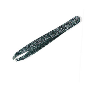 Professional Handmade Stainless Steel 4in Lightweight Slant Tweezers Eyebrow Facial Hair Remover No <b>Gaps</b> Classical Fashion - Product Image 2