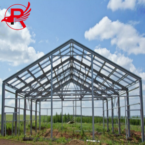 Nave Agrícola Prefabricada de Acero, Estructura Metálica de Alta Resistencia, Gran Capacidad, para Aves de Corral, con Servicios de Soldadura y Corte - Product Image 1