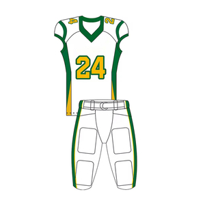 100% Polyester Men's American Football Jerseys-Customized Quick Dry Plus Size Short Sleeve Adjustable Strap Drawstring Closure - Product Image 5