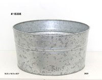 Grands seaux à glace BeverageTub BeverageTubs Seau à glace en métal Grand tube de fête en acier galvanisé design galvanisé Party Tub