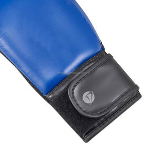 Guantes de boxeo tailandeses profesionales personalizados de primera calidad correa de muñeca ajustable que absorbe la humedad cuero de vaca genuino de alta calidad - Product Image 3