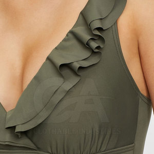 Women One Piece Swimsuit <b>Tummy</b> <b>Control</b> High Cut Monokini Swimwear Sexy Backless One Piece Swimsuit - Product Image 4