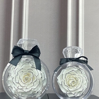 Vente en gros de mini boîtes cadeaux créatives pour la Saint-Valentin, Noël, la remise des diplômes, les anniversaires, avec une grande rose éternelle préservée