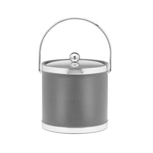 <b>Ice</b> <b>Bucket</b> with Bale Handle Lucite Cover Stylish Barware for Home Parties - Product Image 3