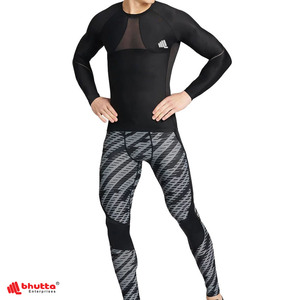 Leggings de Compresión para Hombre con Estampado de Flechas Geométricas 2026, Pantalones Ajustados para Gimnasio y Fitness, Ropa Deportiva con Gráficos Digitales para Correr - Product Image 1