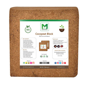 บล็อกใยมะพร้าวคุณภาพสูง 650 กรัม วัสดุปลูกพืชแบบไฮโดรโปนิกส์ - บล็อกใยมะพร้าว EC ต่ำ 5 กก. ออร์แกนิคพรีเมียม - Product Image 4