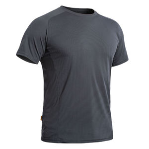 Camiseta de Hombre al por Mayor OEM, Manga Corta, Cuello Redondo, 100% Algodón, Blanca, con Logotipo Frontal, Ecológica, Diseño en Blanco Orientado a la Exportación - Product Image 4