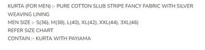 Stylish Cotton Thobe <b>Kurta</b> Pajama Set for <b>Men</b> Long Sleeve Modest Muslimah Styling Arabic Pathani Design Chicken Fabric 63196 - Product Image 3