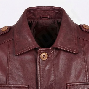 Chaqueta de Motociclista de Cuero Genuino para Hombre de la Mejor Calidad, Nueva Colección de Invierno, Chaquetas de Motocicleta con Protecciones Desmontables Personalizadas - Product Image 4