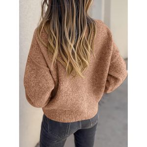 Prettypgcdn <b>Women's</b> Trendy Long Sleeve Button <b>Oversized</b> Chunky Knit <b>Cardigan</b> Sweater <b>for</b> Fall 2025 Outerwear - Product Image 5