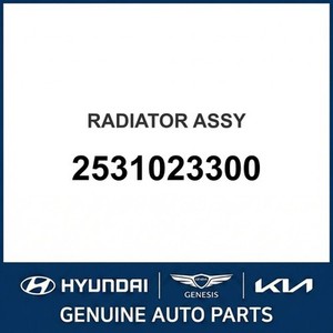 หม้อน้ำใหม่สำหรับ S-Coupe รุ่น 2531023300 - Product Image 1