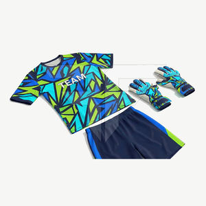 Tenue de football personnalisable à séchage rapide, haut de gamme en polyester, impression du logo du club et du nom, nouveau design, ensemble de tenues de football pour équipes - Product Image 4