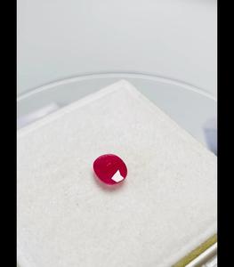 Rubis naturel certifié IGI, taille ovale, 1,28 carats, 8,20x6,28x2,57 mm, couleur rouge premium, lustre excellent, pierre précieuse de collection pour bijoux - Product Image 5