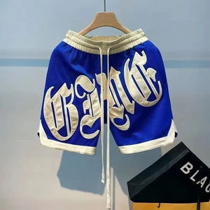 Pantalones Cortos de Baloncesto de Verano, Estilo Urbano Americano, Ropa Casual para Hombre, Pantalones Cortos Bordados de Alta Calidad para Exteriores - Product Image 2