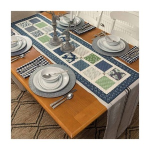 Floral New Arrival Embroidered 30x72 Inch Handcrafted Solid Grey Color <b>Table</b> <b>Runner</b> Luxury for Fall or Autumn Wedding Decoration - Product Image 6