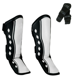 Espinilleras de Boxeo Unisex de PU Azules, Duraderas, Ecológicas, de Cintura Alta, 1.2M de Longitud, Equipo de Protección para Entrenamiento de Artes Marciales - Product Image 2