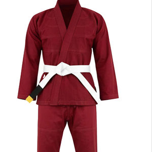 ชุดยิวยิตสูบราซิลแบบสั่งทำ OEM คุณภาพสูง ชุดกิโมโนสำหรับผู้ชายและผู้หญิง สำหรับฝึกซ้อมและศิลปะการต่อสู้ Bjj Gi - Product Image 1