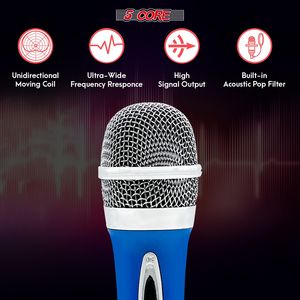 Micrófono Dinámico XLR de 5 Núcleos para Karaoke y Canto en Estudio, Micrófono de Mano para Uso Profesional - Product Image 3