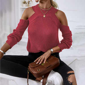 Sweat-shirt d'hiver élégant pour femme, pull ample à manches longues, haut décontracté doux et confortable pour un look stylé au quotidien - Product Image 5