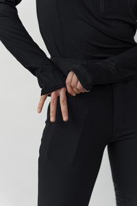 Ropa Ecuestre para mujer hecha en India, cómodos pantalones de poliéster transpirables, ajustados para montar a caballo - Product Image 5