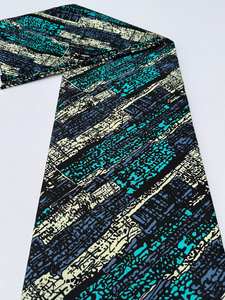 Tissu Multicolore Imprimé Wax Africain 100% Coton pour Confection Mode et Habillement Mozambique - Product Image 6