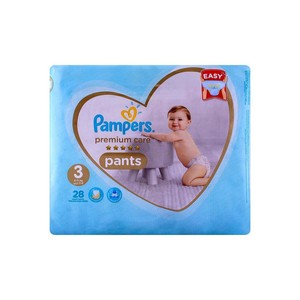 Pampers Premium Care Pants, couches-culottes pour bébé avec un confort ultra doux et une protection absorbante avancée - Product Image 1