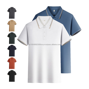 Camiseta Polo de Alta Calidad, Personalizable con Logotipo, Uniforme Personalizado, Lisa, en Blanco, Bordada, Ropa Deportiva de Golf para Hombre - Product Image 2