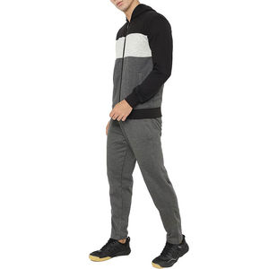 ชุดวอร์มมีฮู้ดผ้าฟลีซเนื้อหนัก 100% คอตตอน คุณภาพพรีเมียม ระบายอากาศได้ดี เป็นมิตรกับสิ่งแวดล้อม ดีไซน์ใหม่ เรียบง่าย สวมใส่สบาย - Product Image 3