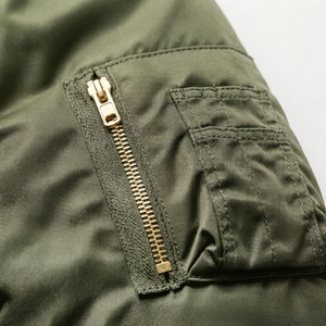 Style Bomber <b>Jacket</b> Greek Wear Sorority Products <b>Lightweight</b> Full Zip Utility Pocket Casual <b>Jacket</b> - Product Image 4