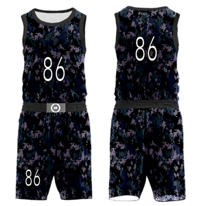 Uniforme de Baloncesto Profesional Listo para el Juego, con Diseño Personalizado y Tela Transpirable - Product Image 1