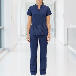 Uniforme d'infirmière respirant de qualité supérieure, fourni par l'usine, pour usage hospitalier. - Product Image 3