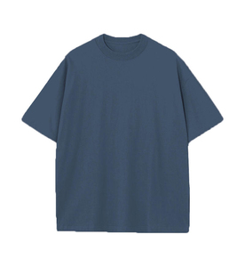 Haut de sport en jersey tricoté, coupe décontractée et oversize, 280 GSM, haute qualité, avec logo personnalisé, couleur unie - Product Image 4