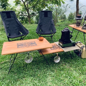 Bàn xếp gỗ tếch hiện đại, bền chắc, tiện dụng cho sân vườn và ngoài trời - Product Image 1