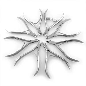 Cortauñas Profesional de Acero Inoxidable, Hoja Plana Recta con Punta Afilada para Uso en Dedos de Adultos, Estilo Simple, Herramienta para Uñas - Product Image 1