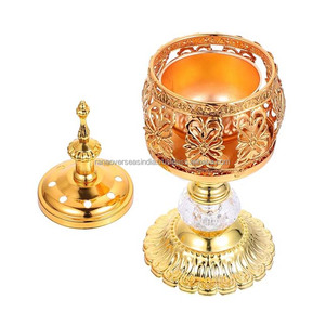 Brûleur d'encens à charbon de bois en métal de grande vente encensoir à cône pour la méditation aromathérapie et la décoration intérieure à des tarifs abordables - Product Image 2