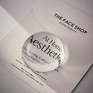 Maschera Viso Idratante The Face Shop Home Aesthetic Vita-Toning Collagen con Peptidi e Niacinamide - Sconto Speciale - Product Image 1