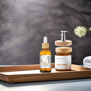 Sérum Facial de Arroz Branco com Ácido Hialurônico, Algas Marinhas, Centella <span class=keywords><strong>e</strong></span> Vitamina <span class=keywords><strong>E</strong></span> para Cuidados Anti-Envelhecimento da Pele para Mulheres, Marca Privada - Product Image 2