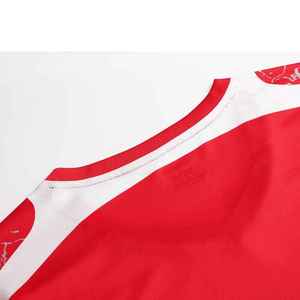 New Eco Friendly Quick Dry Knitted Formal Digital Printing <b>Badminton</b> & Tennis Wear Sets For Men With Front Logo - Product Image 4