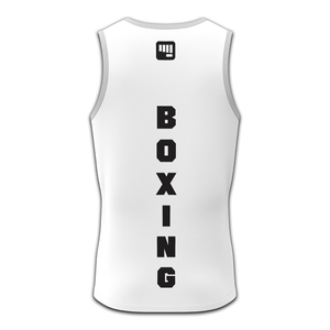 เสื้อกล้ามออกกำลังกายแบบสปอร์ต OEM ผลิตตามสั่ง ผ้าฝ้าย 100% สำหรับผู้ชาย เหมาะสำหรับวิ่ง ฟิตเนส และยิม - Product Image 5