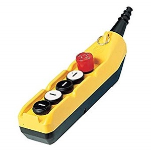 Station de commande industrielle CMK à bouton-poussoir pour grue EOT, indice de protection IP65, corps en plastique, interverrouillage mécanique, tous modèles disponibles - Product Image 6