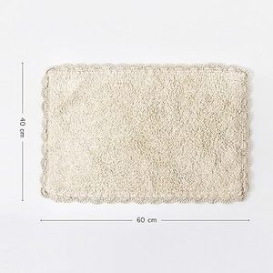 Tapis de bain personnalisés en coton à séchage rapide, design exclusif, fabrication mécanique, vente en gros pour salles de bain - Product Image 3