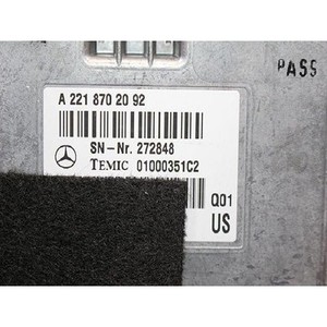 ECU และโมดูลคอมพิวเตอร์มือสองสำหรับรถยนต์ S-class รุ่น A2218702092 - Product Image 6