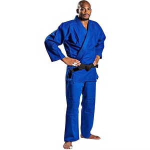 Uniforme de Taekwondo pour hommes et femmes, 100% coton, vêtements d'arts martiaux durables, coupe régulière, taille adulte, uniforme de judo - Product Image 6
