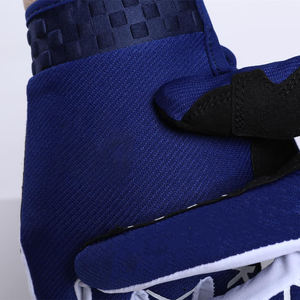 Gants de moto unisexes tendance au design optimal, protection des articulations, en cuir, doigts entiers, évacuation de l'humidité, séchage rapide - Product Image 4