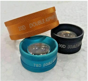 Paquete Combinado de Lentes Asféricas Dobles 20D 78D 90D, Vidrio Óptico Manual de Alta Calidad, Certificado CE Clase II para Hospitales y Clínicas Oftalmológicas - Product Image 3
