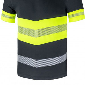 Chaleco de Seguridad Reflectante de Alta Visibilidad, Malla Fluorescente de Poliéster de Secado Rápido, Unisex, Ropa de Trabajo Sublimada, Detección de Agujas - Product Image 3