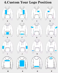 Sudaderas con Capucha de Felpa para Familias, Tallas Queen y King, 100% Algodón, Estampado Personalizado, Ecológicas, Anti-Pilling, Invierno, con Logotipo de Marca - Product Image 3