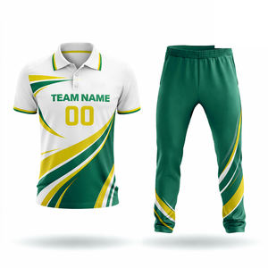 Meilleures ventes : uniforme de cricket d'été personnalisable pour hommes grandes tailles avec logo d'équipe - Product Image 6