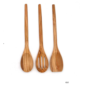 Cuchara Grande de Madera de Acacia para Servir Sopa, para Acampar al Aire Libre, Cuchara Japonesa de Madera con Mango Corto para Servir Sopa, al por Mayor - Product Image 1